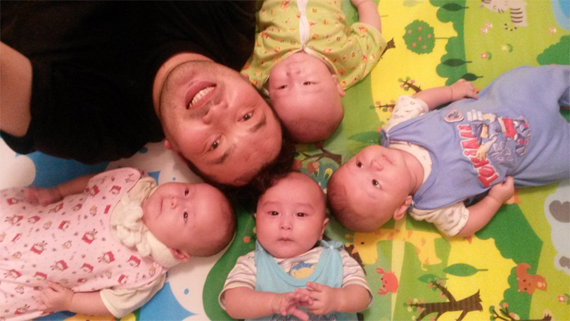 Саберлинов Канат и его дети