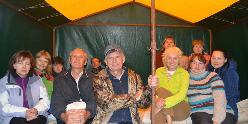 Безенги. Укрытие от дождя