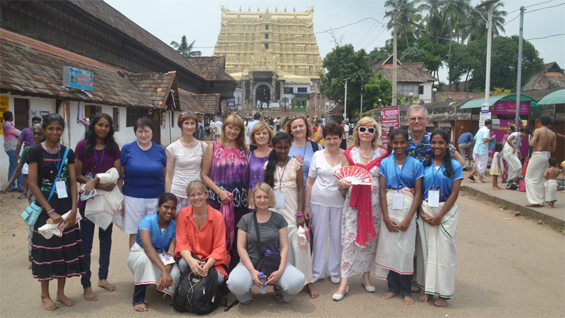Прогулка по Тривандруму - столице штата Керала