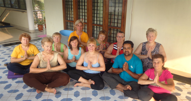 йога в Индии