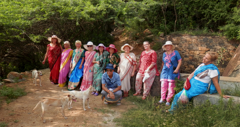 На горе Хануман