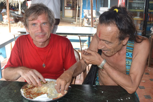 Обедаем руками. Южная Индия.