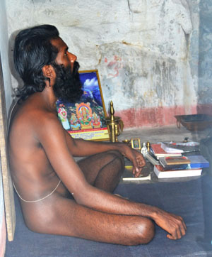 Йог в медитации.