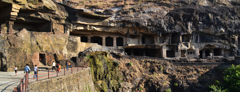 Эллора. Пещерные храмы