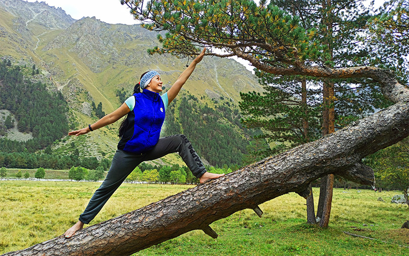 Елена Романова в Уллу-Тау